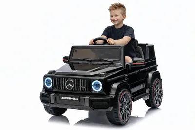 Produktbild von Mercedes Benz G63 Kinder Elektroauto 12V Kinderauto G Klasse mit Fernbedienung - schwarz