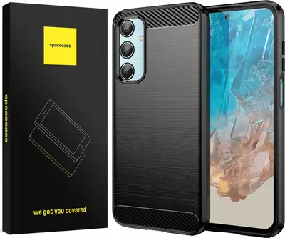 Zdjęcie produktu dla Etui ochronne SPACECASE Carbon do Galaxy M35 5G black