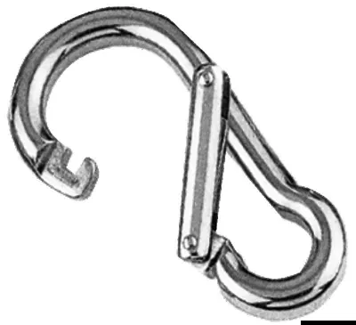 Immagine prodotto di Moschettone AISI 316, apertura asimmetrica 80 mm, 1 pezzo