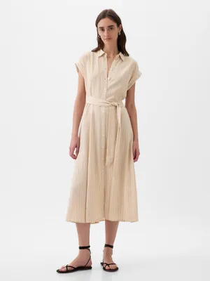 Produktbild von GAP Leinenhemd-Midikleid 604078