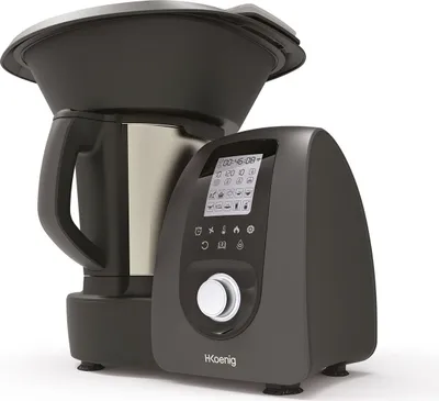Produktbild von H.Koenig HK8, 2 l, 120 °C, 37 °C, Schwarz, Drehregler, Berührung, Edelstahl