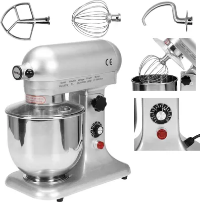Immagine prodotto di Robot da cucina Gastro, impastatrice, macchina per la pasta, 7 litri