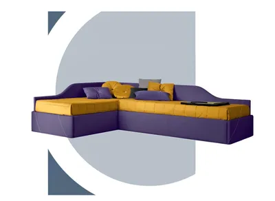 Produktbild von Luxus Betten Holzbett Doppelbett 90x200 cm Neu Holz Bett Polsterbett Italien Neu