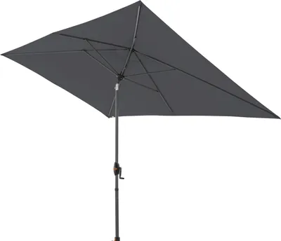 Produktbild von Doppler myZone Mittelmastschirm Auto-Tilt 300 x 200 Sonnenschirm 6 Farben 461465 840 Anthrazit