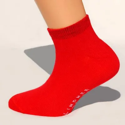 Produktbild von 3 Paar Sneaker-Socken rot Größe 23, 24, 25, 26