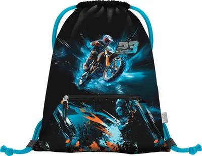 Produktbild von BAAGL Turnbeutel mit Tasche Motorrad