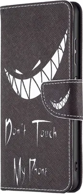 Produktbild von König Design Hülle kompatibel mit Nokia G21 / G11 Kunstleder Handyhülle - Handy Case Grinsen