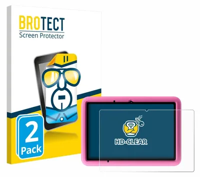 Produktbild von 2x Für Blackview Tab A6 Kids Schutzfolie BROTECT Displayschutz Display Schutz Folie Klar Transparent
