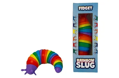 Image de Fidget toy - escargot arc-en-ciel