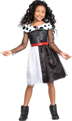 Produktbild von Disney's Cruella Kostüm für Kinder Kindergröße: 110-116