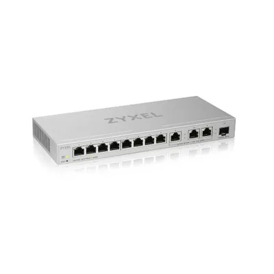 Image de Zyxel XGS1250-12 - Commutateur - géré - 8 x 10/100/1000 + 3 x 100/1000/2.5G/5G/10GBase-T + 1 x SFP+ - Desktop