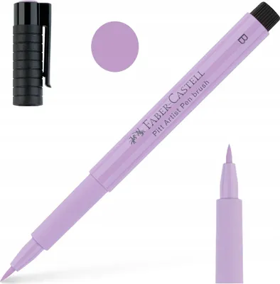 Produktbild von Faber-Castell 167539, Lila, Fein, Lila, Rund, Tinte auf Pigmentbasis, Kunststoff