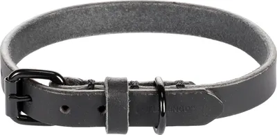 Produktbild von Flamingo Halsband Leano schwarz, Maße: 29 - 35 cm / 15 mm
