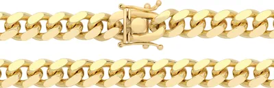 Produktbild von 925 Sterling Silber Herren - Panzer Kette - 61cm*7.5mm; TRS36732L24
