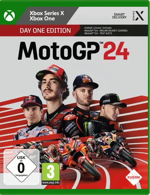 Produktbild von PLAION MotoGP 24, Xbox Series X/Series S, E (Jeder), Code in einer Box