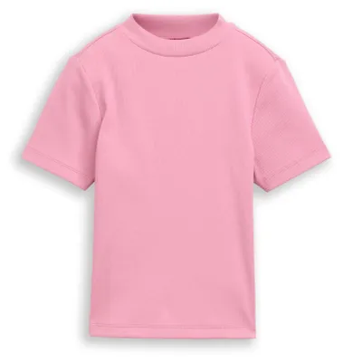 Produktbild von TOM TAILOR Mädchen Cropped T-Shirt mit Rippstruktur
