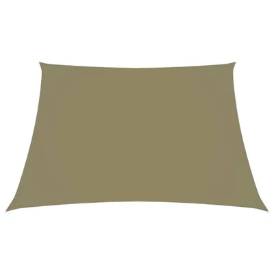 Produktbild von Sonnensegel Oxford-Gewebe Trapezförmig 2/4x3 m Beige
