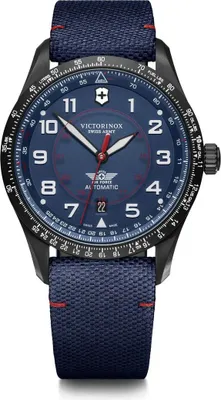 A close-up studio shot of a men's wristwatch.