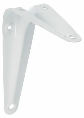 Produktbild von AMIG Fachbodentrager/Regalstander - Metall - weis - 100 x 125 mm - 25 kg