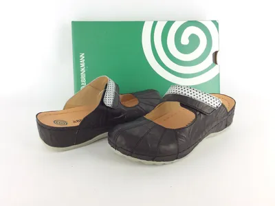 Produktbild von Brinkmann Keilpantolette schwarz 36