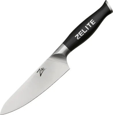Produktbild von Zelite 15,2 cm Kochmesser, Profi Messer aus Deutschem Edelstahl, Japanisch Inspirierte Scharfe Messer für Küche, Scharfes Koch Messer zum Schneiden Hacken Zerkleinern, Küchenmesser Extrem Scharf