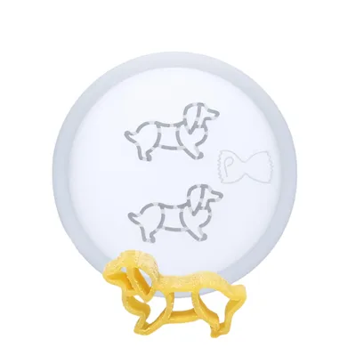 Produktbild von Matrize POM Dackel (Hund) für Philips Pastamaker Avance / 7000er