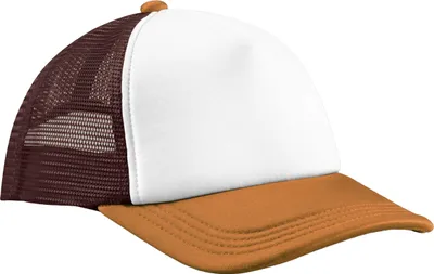 Image de Beechfield - Casquette camionneur homme/femme unie, 5 segments BC6962 (Taille unique) (Chocolat/ambre foncé)