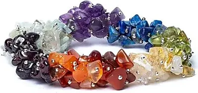 Produktbild von Armband Chakra Chips AA elastisch -- 0,6 cm online bestellen