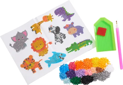 Obrázok produktu pre PRACHT Diamond Painting Nálepky Zvieratá zo zoo 9 kusov 2,4 až 6,1 cm motívy