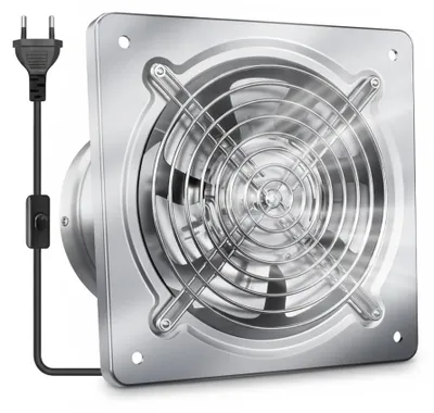 Image de InAndOutdoorMatch - Ventilateur d'extraction - 150 mm - Fonctionnement silencieux, Image générée par une IA