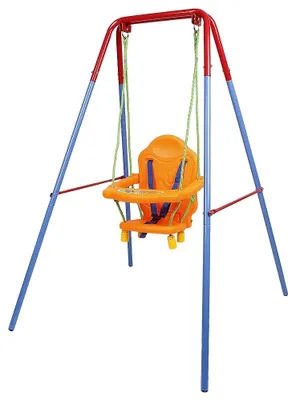 Produktbild von Kinderschaukel, langlebige Materialien, Sicherheitsgurt, MULTI