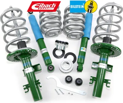 Zdjęcie produktu dla Zestaw sprężyn zawieszenia gwintowanego Bilstein B6 HA +35mm do VW Bus T5 T6