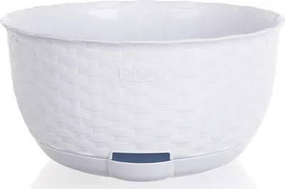 Produktbild von VETRO-PLUS Blumentopf Selbstbewässerung 30 cm, white