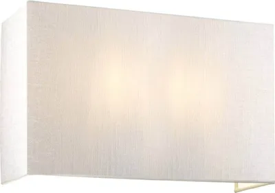 Produktbild von Elstead Riley Wandleuchte E27 2-fach Gealtertes Messing Elfenbein