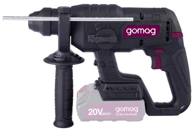 Produktbild von Gomag Akku Bohrhammer GO-BOH230BL 20V SDS+ LED + 2,2 Joule Schlagbohrhammer