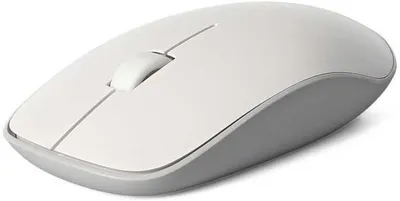 Produktbild von Silent kabellose Maus wireless Mouse 1300 DPI Sensor 12 Monate Batterielaufzeit leise Tasten ergonomisch für Links- und Rechtshänder PC & Mac