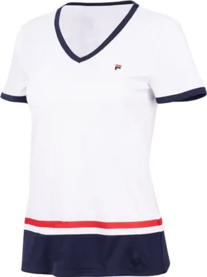 Produktbild von Fila Mädchen Kurzarm T-Shirt Sportbekleidung in Weiß, Modell FJL2413010151