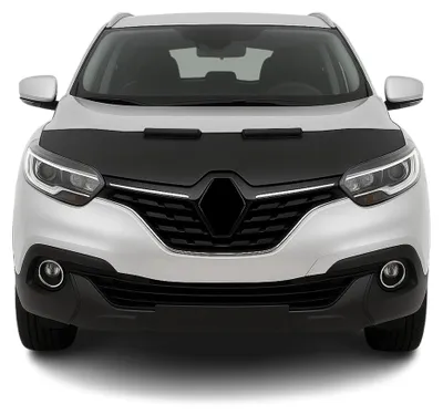 Produktbild von Haubenbra Steinschlagschutz Bonnet Bra für Renault Kadjar 2015-2025 Schwarz Halb