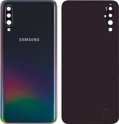 Produktbild von Original Samsung Galaxy A70 A705F Akkudeckel Backcover Rückseite Schwarz Gut