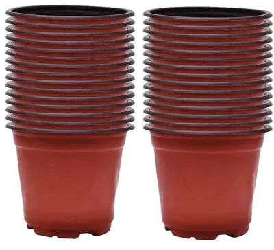 Image de Pots de culture pour plantes, légers, durables, lot de 40