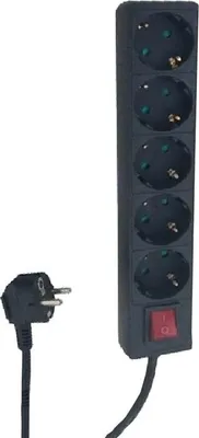 Immagine prodotto di Okko Ext Cord Kf-Gs-05K-A 3X1.5 3M 5P Black