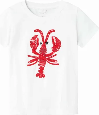Zdjęcie produktu dla Koszulka Name It 13241294-BRIGHTWHITE dla Chłopięce