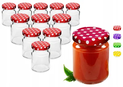 Produktbild von Tragar 150ml Glas-Vorratsgläser 12er Set für Marmelade