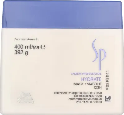 Produktbild von Wella Professionals SP Feuchtigkeit Maske - Intensive Pflege für trockenes Haar 400ml