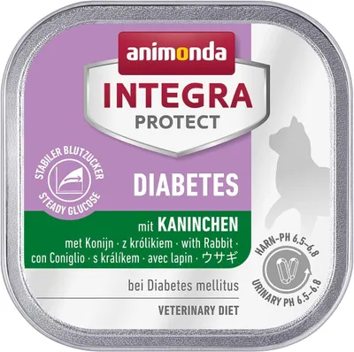Produktbild von animonda INTEGRA PROTECT Diabetes, Katzennassfutter, 16 x 100 g
