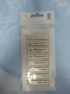 Produktbild von Ursus - Kreativ Accessoires * Zur Kommunion gold