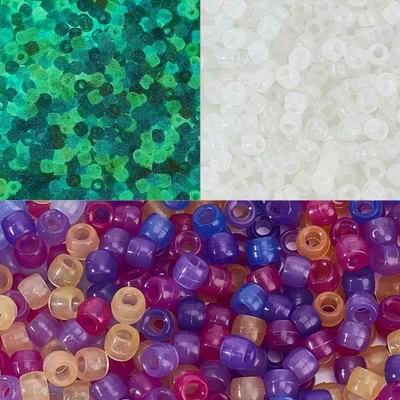 Productafbeelding van Transparante UV-parels voor het maken van sieraden - 800 stuks