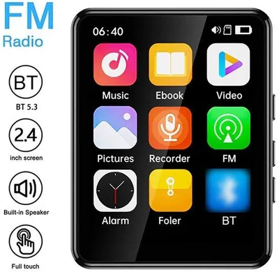 Produktbild von Bluetooth HiFi-Lautsprecher MP3-Player mit Touchscreen und FM-Radio