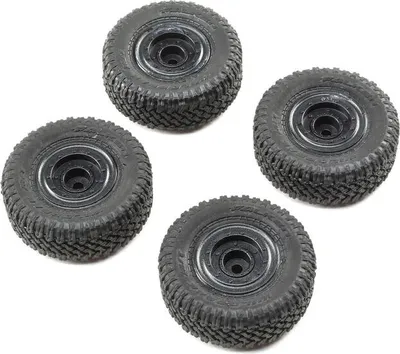 Produktbild von Electrix F/R PrmntTire, Black(4): 1:24 Barrage: RTR