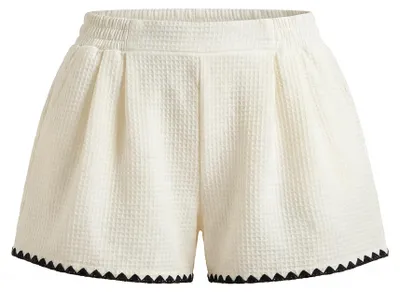 Image de Shorts pour femmes DULCEY - blanc, taille S